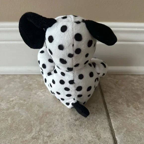 Plush Dalmatian Dog with Red Heart - Picture 4 of 4